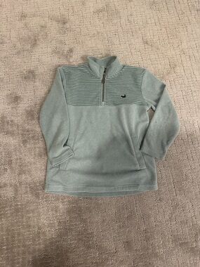 Southern Marsh Light green Kids Quarter-Zip Fleece Pullover
